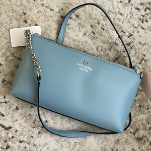 Kate Spade Light Blue Cross Body Declan Bag. Never worn